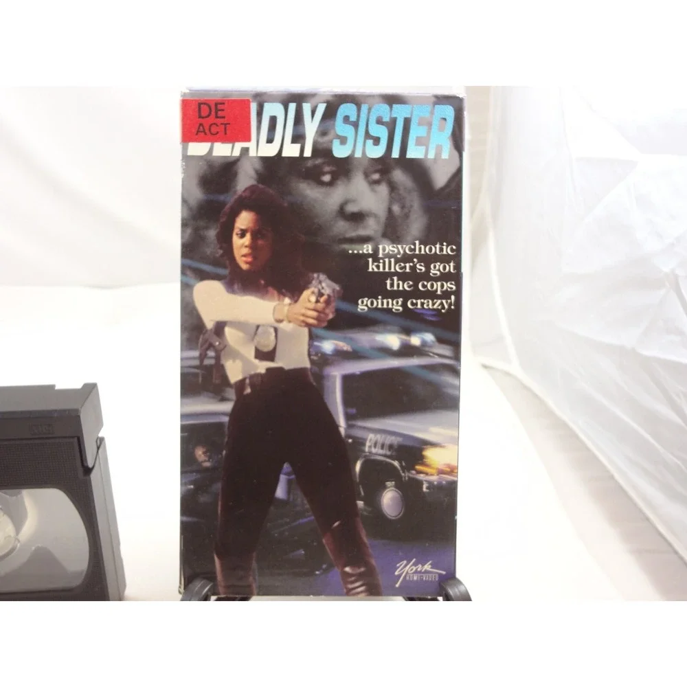 Deadly Sister VHS 1994 Joyce Sylvester Complete w/ Box Tested & Works